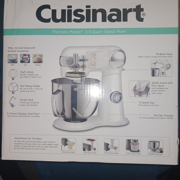 Cuisinart Other Cuisinart Precision Master 55 Quart Stand Mixer